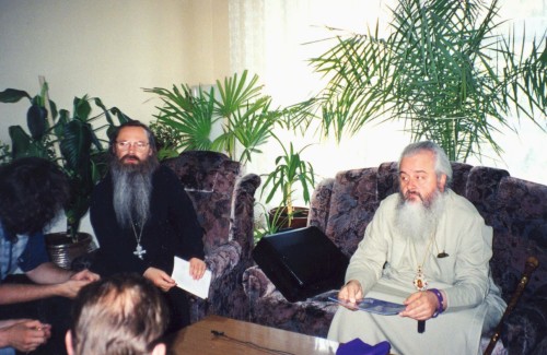 Еп. Сергий (Соколов) и свящ. Георгий Кочетков