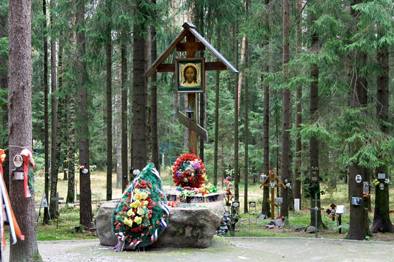 Левашовское кладбище под Петербургом
