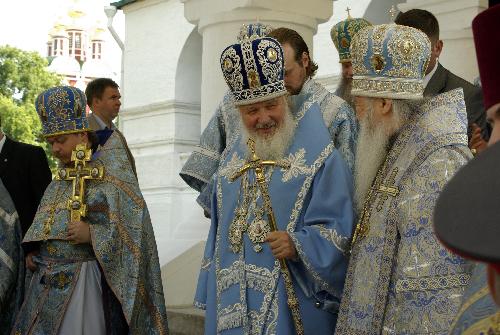 Патриарх Кирилл и митрополит Ювеналий Патриарх Кирилл и митрополит Ювеналий